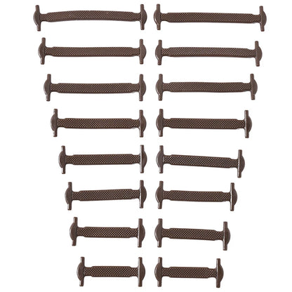 16-delige set van creatieve silicone veters zonder knopen – 12 levendige kleuren van elastische luie veters voor moeiteloze stijl!