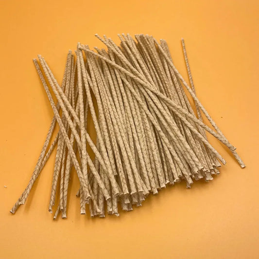 Waxed Cotton Candle Wicks Smokeless Wick Core for DIY Candle Making Soy Wax Supplies 100pcs
