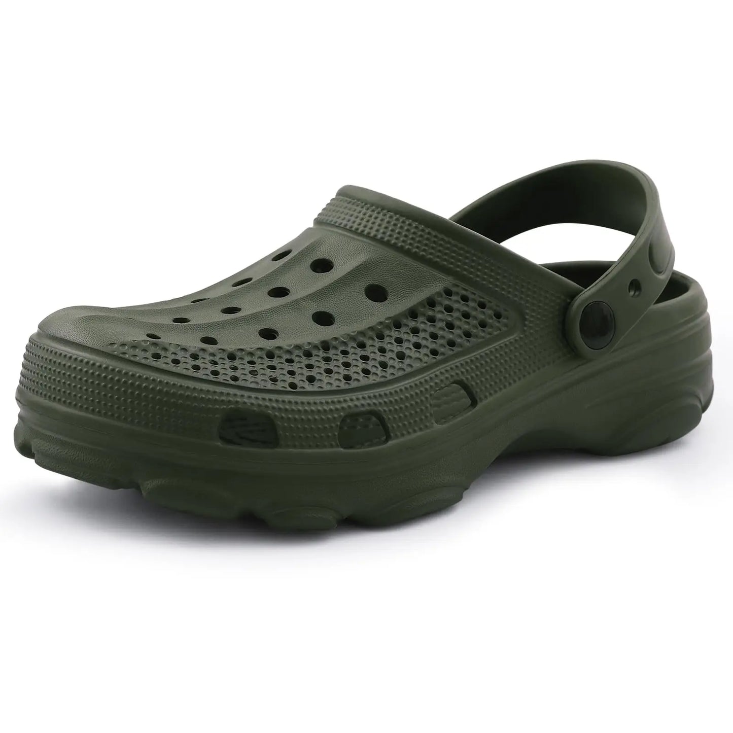 Comwarm Heren Ademend Klompen en Sandalen - Comfortabele Antislip Strand- en Tuinvoetwear voor Binnen- en Buitensporten