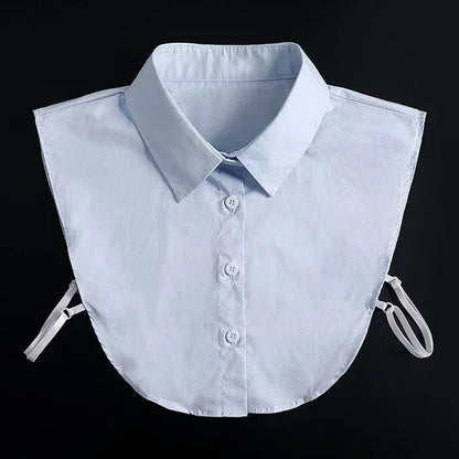 Chic 2024 Voorzijde Strik Witte Afneembare Kant Kraag voor Dames – Vintage Stijl Blouse Accessoire voor een Modebewuste Uiterlijk