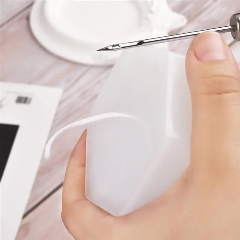 Candle Wick Needle Tool | Wooden Handle Wick Threader for Candle Making | Wick Inserting & DIY Tools