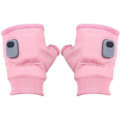 Ultieme Oplaadbare Touchscreen Verwarmde Handschoenen - 360° Warmte voor Buiten Hiking en Fietsen, Vingerloze Ontwerp voor Maximale Behendigheid!