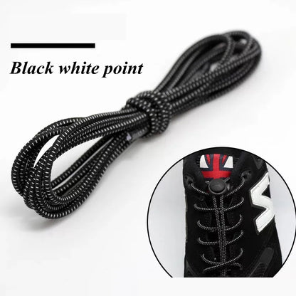 Verbeter Je Schoeisel met 22 Kleuren: Geen-Knoop, Elastische Ronde Veters voor Kinderen en Volwassenen - Snelle en Gemakkelijke Rubber Veters voor Sneakers!