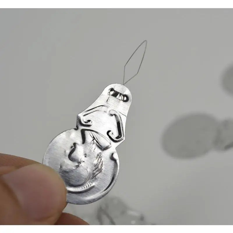 Enfile-aiguille aluminium lot 50 pièces couture main machine broderie mercerie