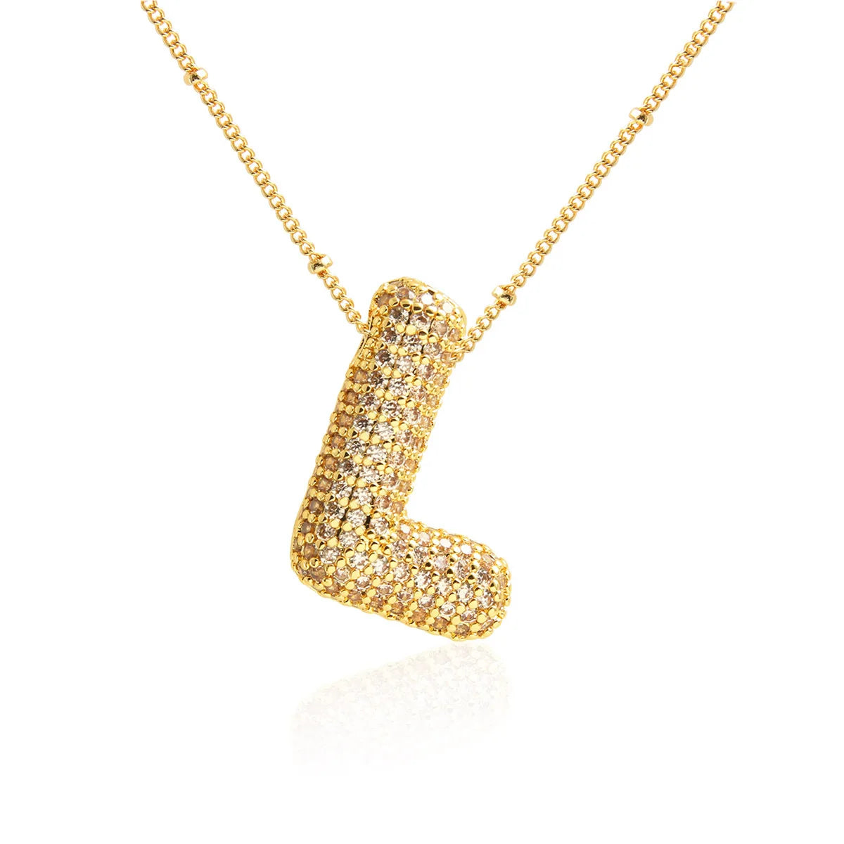 Prachtige Luxe Zirkon Kristal 26 Engelse Letters RVS Kettingen voor Vrouwen – Trendy Choker Ketting Sieraden Groothandel
