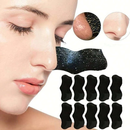 Revitaliseer je huid met 10/50/100 verpakking blackhead neuspleisters - Diep reinigende formule om poriën te verkleinen en een zijdezachte huid te bereiken!