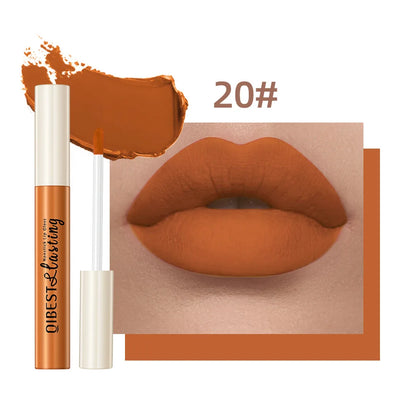 Velvet Matte Vloeibare Lipstick - Waterdicht, Langdurig, Overdrachtsbestendig, Niet-Plakkerig voor Perfecte Draagduur gedurende de Hele Dag