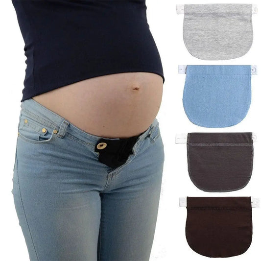 Verstelbare Elastische Materniteit Tailleband - Perfecte Tailleverlenging voor Kleding van Zwangere Vrouwen & Naaibenodigdheden!