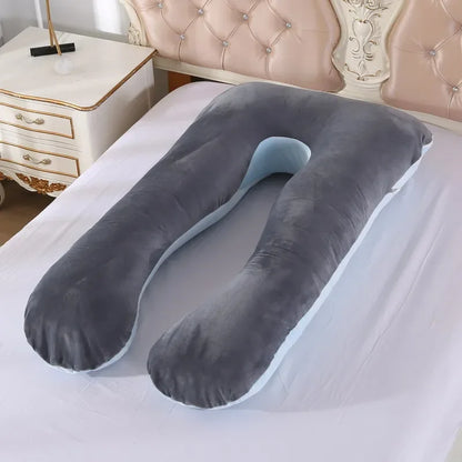 Luxueus 120x70 cm Zwangerschapskussen voor Ultiem Comfort - Ideaal voor Zwangere Vrouwen & Perfect voor Borstvoeding en Slaap!