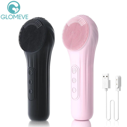 Revitaliserende Sonic Waterdichte Gezichtsreinigingsborstel - Oplaadbare Exfoliërende Scrubber met Levendige Diepe Reinigingstechnologie voor Perfecte Huidverzorging!