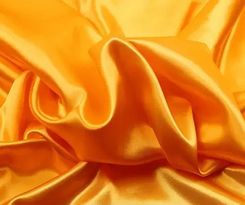 Satin Imitation Silk Fabric 150cm Wide Polyester Lining Cloth for Dresses Decor DIY Sewing by Meter