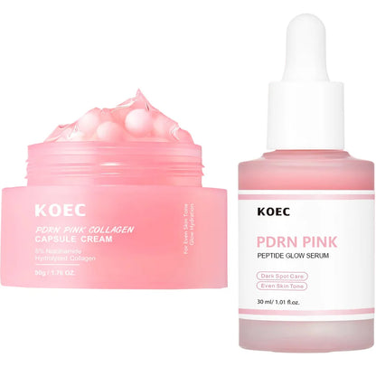Vernieuw je huid met onze lichte moisturizer: 5% Niacinamide crème voor een stralende, egale huidtint en diepe hydratatie met collageencapsules!