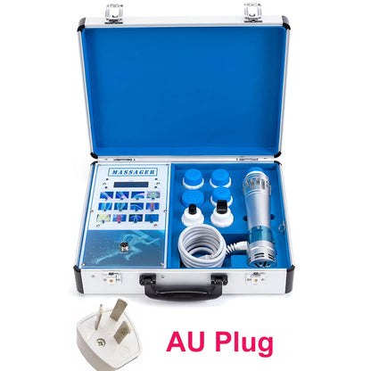 Ultieme Spiermassager met 7 Veelzijdige Koppen - Shockwave Therapie Apparaat voor ED Behandeling en Pijnverlichting - Geavanceerd Ballistisch Fysiotherapie Hulpmiddel