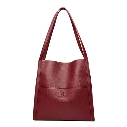 Grace's Luxueuze Sereniteit | Designer Leer Crossbody Tote