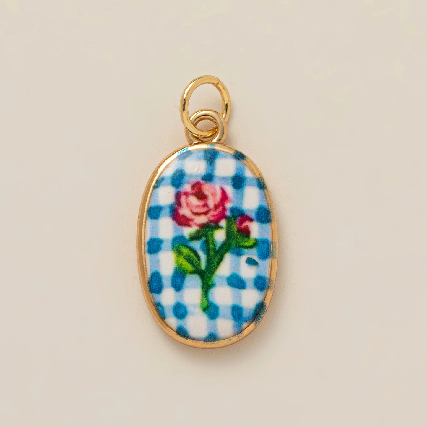 Flower Enamel Charms Tulip Fruit Pendants DIY Jewelry
