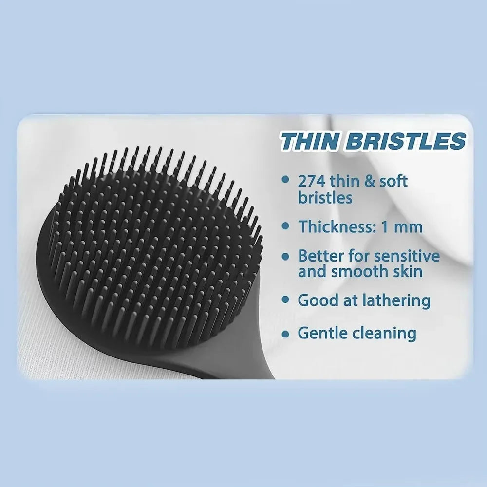 Luxe Badrug Scrubber Borstel - Exfoliërende Douche Spons met Handel voor een Verfrissende Huidmassage