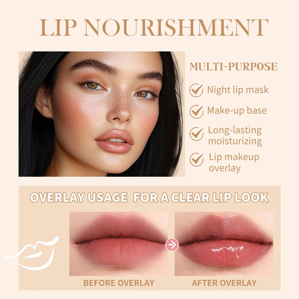 Luxe Hydraterende Lippenboter Balsem Set - 4 Stuks voor Volle, Glanzende Lippen met Diepe Hydratatie en Glans