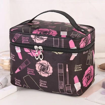 Chic & Praktische Transparante Waterdichte Make-up Reiszak - Ruimtelijke Cosmetica Organizer voor Vrouwen