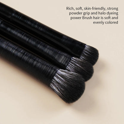 Essentiële Natuurlijke Oogmake-up Borstelset - Perfect voor Oogschaduw, Wenkbrauwcontour en Nauwkeurige Eyelinerapplicatie - Ideale Make-up Tools voor Vrouwen