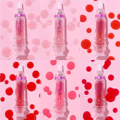 Bereik Weelderige Lippen met PLUMP POUT Lip Plumping Booster Gloss - Hoge Glans, Extreme Glans, en Kristalvolume Lipolie voor een Volle, Mooie Lippen!