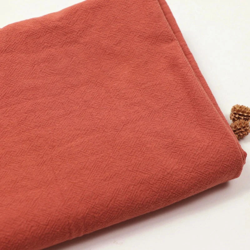 Solid Color 100% Cotton Fabric for Sewing Tablecloth Quilting Embroidery DIY Crafts Apparel Cloth 140cm Wide