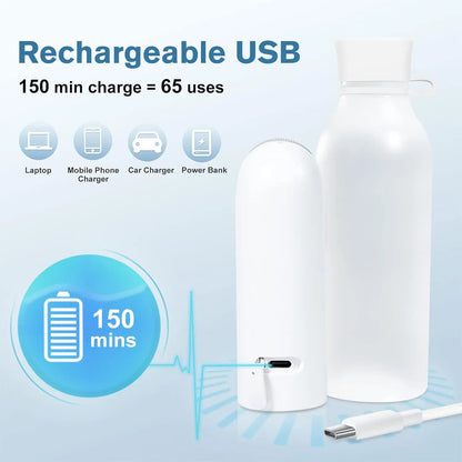 Ultimate Oplaadbare Draagbare Reis Bidet - Handheld Hygiënische Sprayer voor Mannen en Vrouwen, Perfect voor Frisse en Comfortabele Verzorging Onderweg