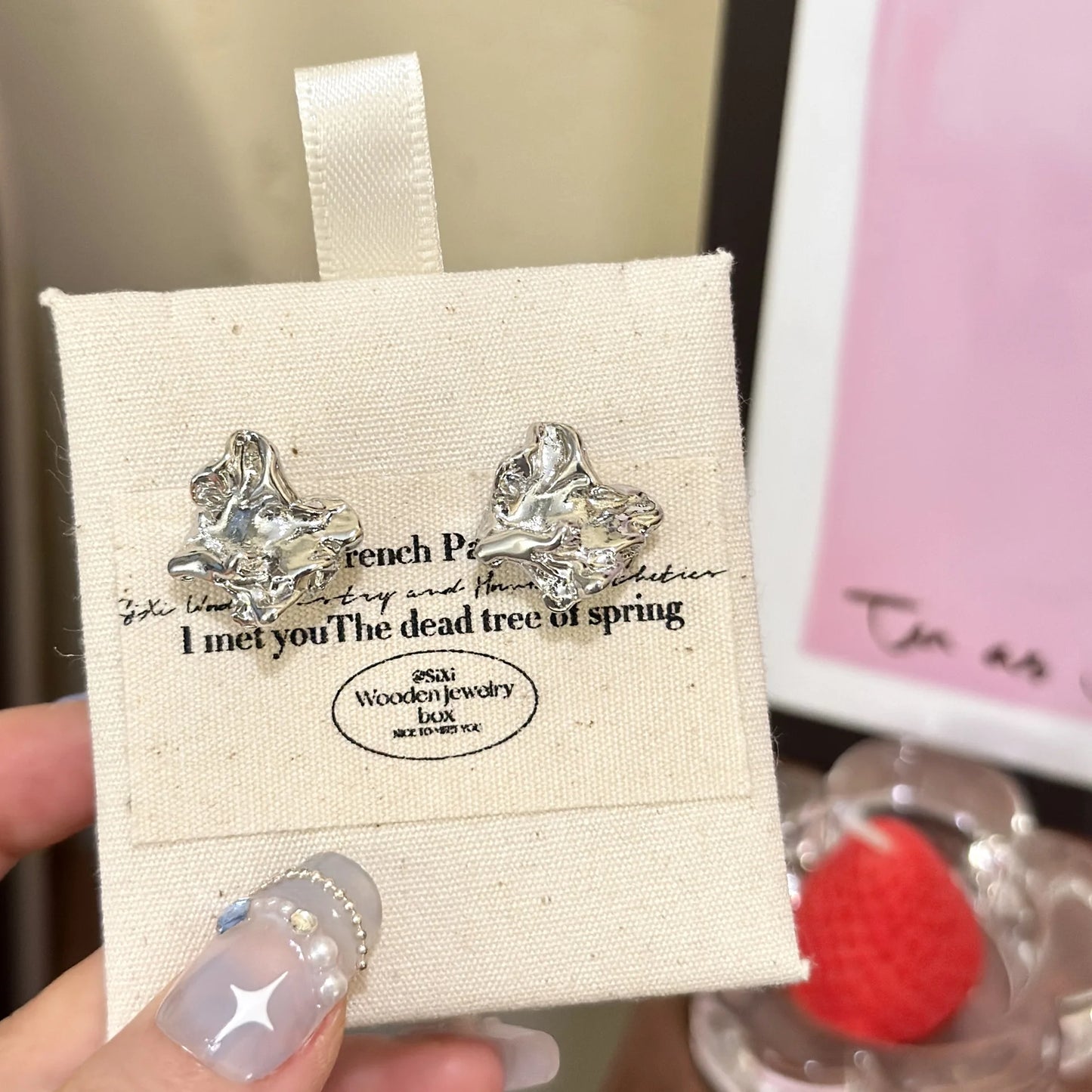 Chic Geometrische Onregelmatige Ronde Metaal Pareloorbellen voor Vrouwen - 2024 Minimalistische Stijl en Unieke Persoonlijkheid - Perfect Trendy Sieraad Geschenk!