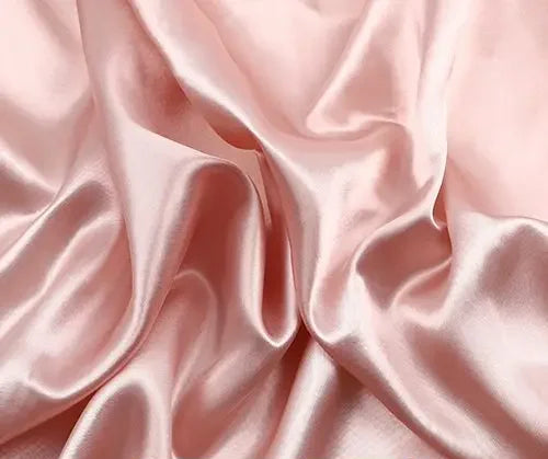 Satin Imitation Silk Fabric 150cm Wide Polyester Lining Cloth for Dresses Decor DIY Sewing by Meter