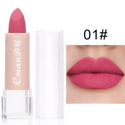 Heerlijke 15-kleur Lippenstift Set: Kussensbestendige Matte Lipgloss, Waterdicht & Langdurige Moisturizing Formule - Het Perfecte Koreaanse Make-up Cadeau voor Vrouwen!