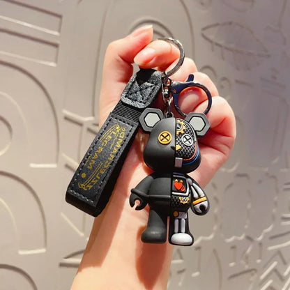 Schattige Cartoon Beer Sleutelhanger - Gepersonaliseerd Schattig Niche Pop Pendant voor Tassen en Accessoires - Perfect Decoratief Cadeau!