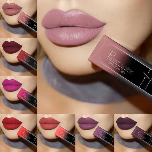 Ultimate 17 Kleuren Collectie: Langdurige, Sexy Matte Lipgloss & Vloeibare Lippenstift