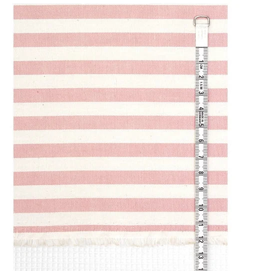 Pink Linen Cotton Fabric for Sewing Quilting Patchwork DIY Bags Baby Clothes Home Decor