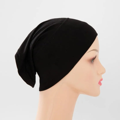 Chic en Stijlvol 56-Kleurige Vrouwen Binnen Hijab Tube Muts - Premium Bamboe Jersey Onderheadscarf voor Moslim Mode