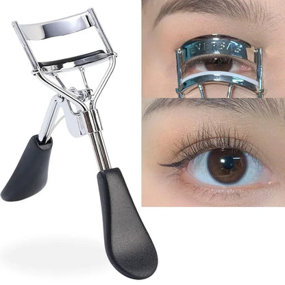 Premium RVS Wimperkruller - Professionele Kwaliteit, Duurzaam en Draagbaar Ontwerp voor Moeiteloos Krullen Zonder Beschadiging van Je Wimpers