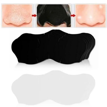 Transformeer Je Huid: 5-100PC Zwartehead Verwijder Strips voor Diepe Reiniging, Pore Minimalisatie en Acne Behandeling - Effectieve Gezicht Huidverzorgingspleisters!