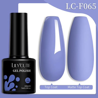 LILYCUTE 7ML Snelle-Extensions Nagelgel - Semi-permanente Acryl Kristalwit & Helder Nude Nagellak voor Prachtige UV Opbouw