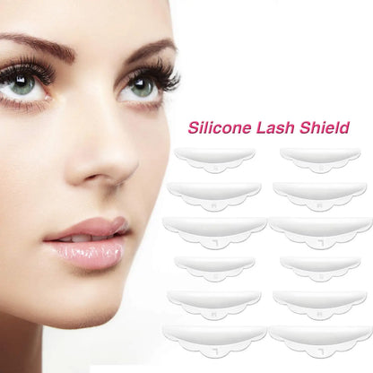 Ultieme Wimperpermanentset: 5 Pairs Siliconen Pads, Y Borstel en 3D Wimperkruller voor Perfecte Wimperlifting