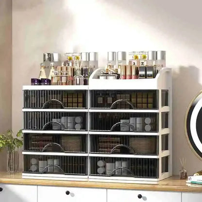 Elegante Acryl Make-up Organizer - Duidelijke Cosmetische Opslagoplossing voor uw Toilettafel