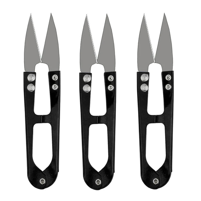 Lot de 3 coupe-fils ciseaux couture mini en acier inoxydable outils couture DIY portables