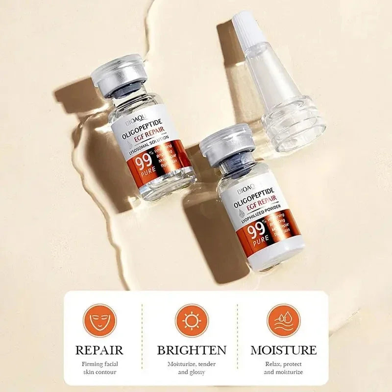 Verfris je huid met onze giste-vriesdroog gezichtsserumset voor een stralende, jeugdige huid - verstrak poriën, hydrateer en verlicht met anti-aging peptide essence!