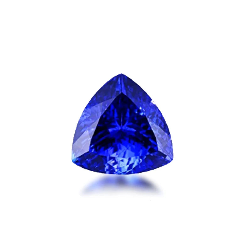 Blue Corundum Loose Gemstone Royal Blue Oval Cut Stone for Ring Pendant DIY Jewelry Making