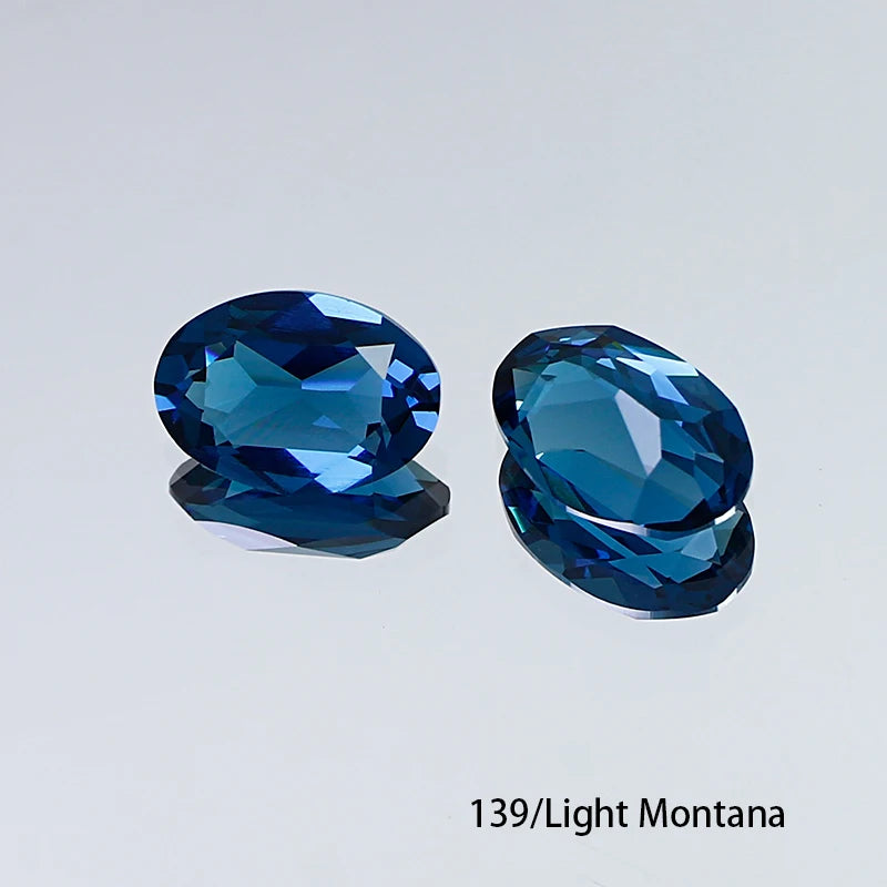 Oval K9 Crystal Pointback Rhinestones 10x14mm 13x18mm Glass Fancy Stones for Jewelry Making Nail Art Garment Decor