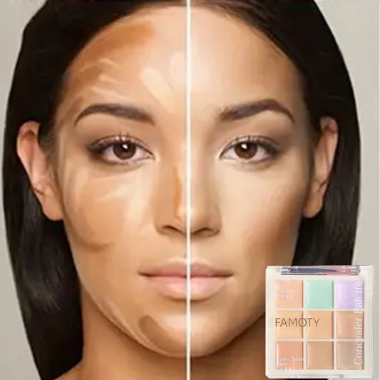 9-In-1 Kleurcorrector: De Ultieme Oplossing voor Een Vlekkeloze Huid - Verbergt Vlekken, Acne, Donkere Kringen en Meer!