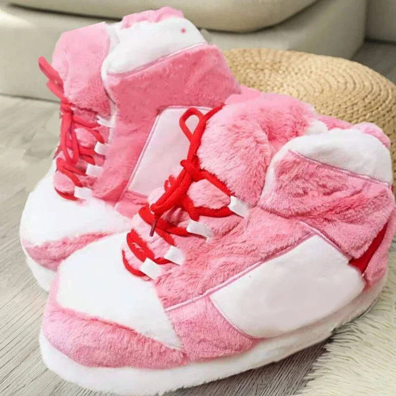 Schattige Cartoon Dier Plush Slippers - Gezellige Katoenen Winter Footwear voor Mannen en Vrouwen