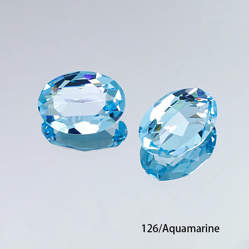 Oval K9 Crystal Pointback Rhinestones 10x14mm 13x18mm Glass Fancy Stones for Jewelry Making Nail Art Garment Decor