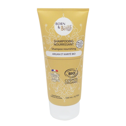 Shampooing Nourrissant Argan et Karité - Certifié bio-0