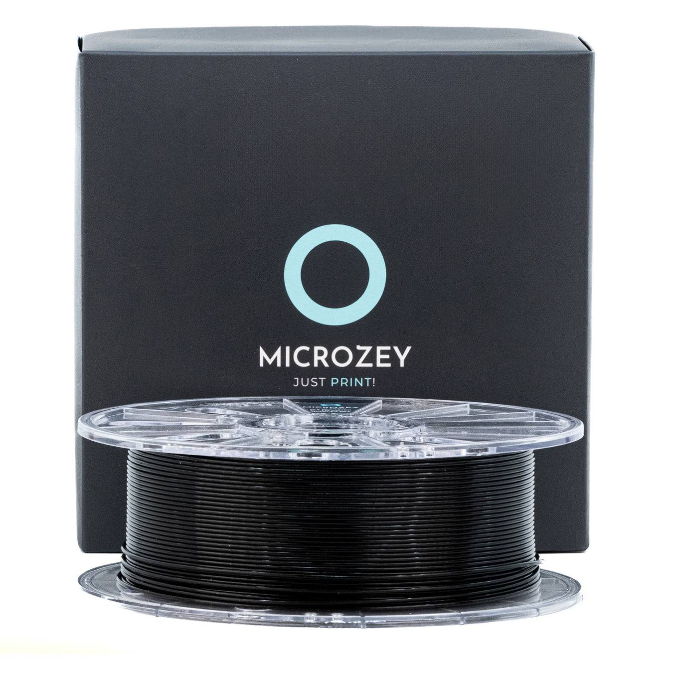 Microzey PLA PRO SPEED 3D filament Black  1.75 mm 1KG