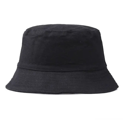 Sophie - Stijlvolle Zwarte Vouwbare Katoenen Bucket Hat