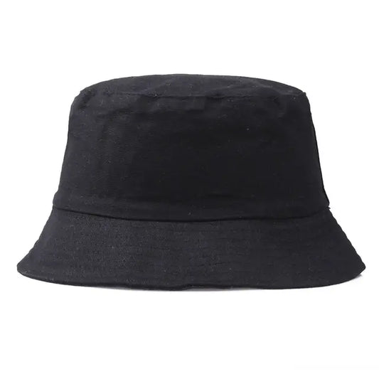 Sophie - Stijlvolle Zwarte Vouwbare Katoenen Bucket Hat