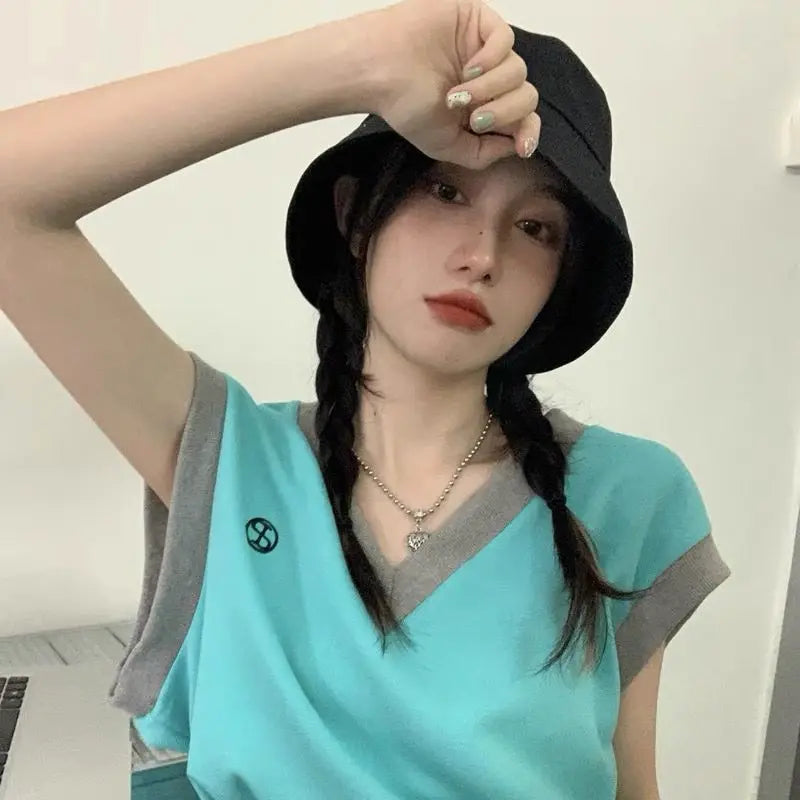 Sophie - Stijlvolle Zwarte Vouwbare Katoenen Bucket Hat